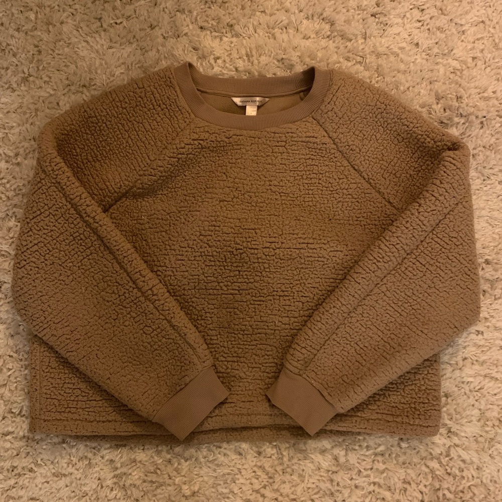 Banana Republic Fleece Crewneck
